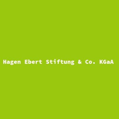 Hersteller: Hagen Ebert Stiftung &amp; Co. KGaA