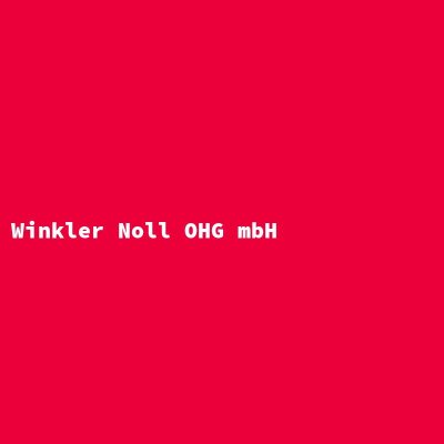 Hersteller: Winkler Noll OHG mbH