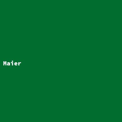 Hersteller: Maier