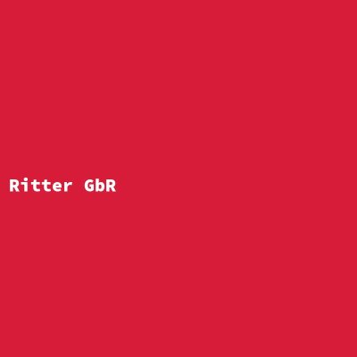 Hersteller: Ritter GbR
