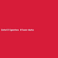 Intelligentes Eisen-Auto