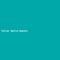 Toller Wolle-Mantel