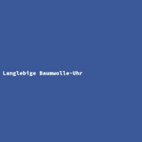 Langlebige Baumwolle-Uhr